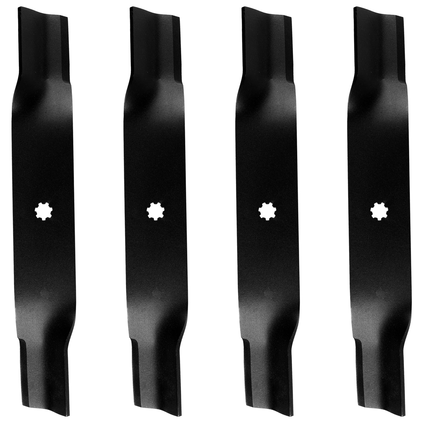 Caltric 7 Point Star High Lift Blade for John Deere 38 in Deck (19.5 in)