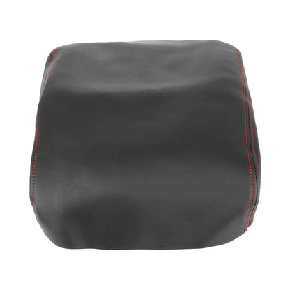 Car Center Console Lid Armrest Cover for Honda Pilot (2009-2015) Black