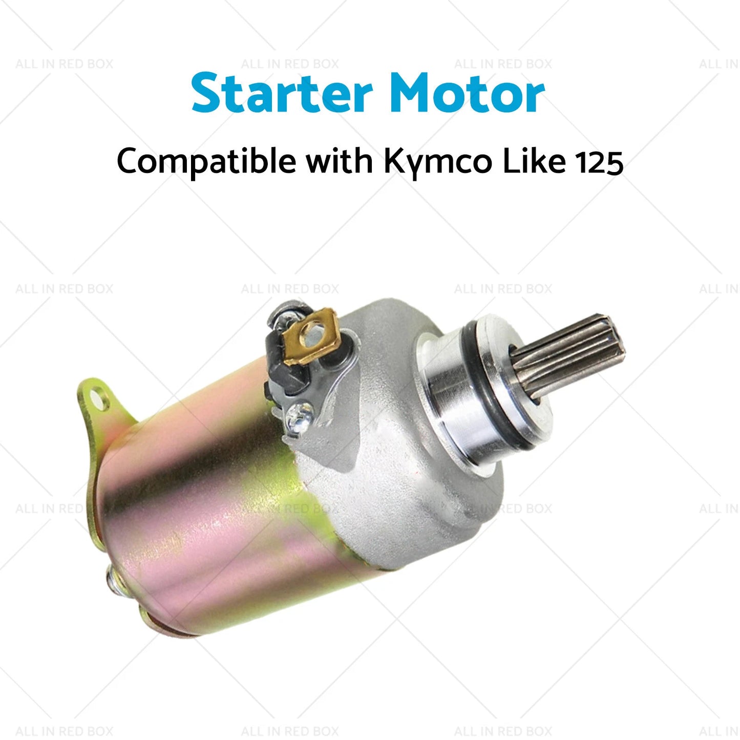 Starter Motor for Kymco Like 125 LX MMC 4T Euro III (2009-2016)