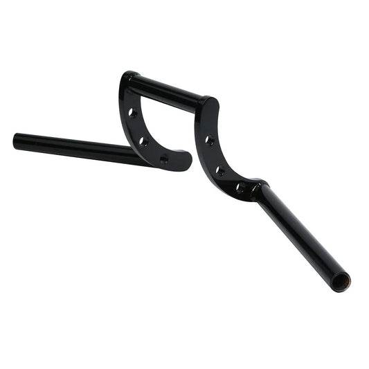 1" Z Style 5-1/8" Rise Handlebars for Honda Yamaha Victory Choppers