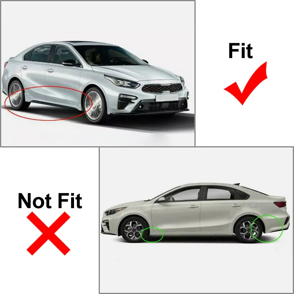 Mud Flaps Splash Guards for Kia Forte Cerato K3 GT SE Sedan (2019-2021)