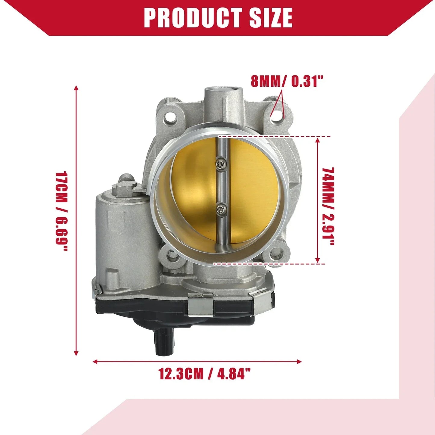 Electronic Throttle Body Assembly for Chevrolet Express 2500 (2003-2023)