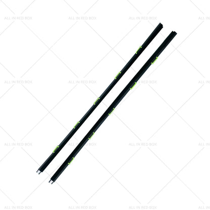 L+R Door Window Weather Molding for Honda Civic EK (1996-2000)