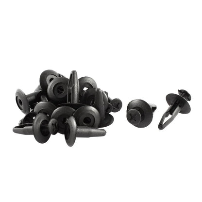 15 Pcs 7.5mm Plastic Push Type Rivet Clips for Honda