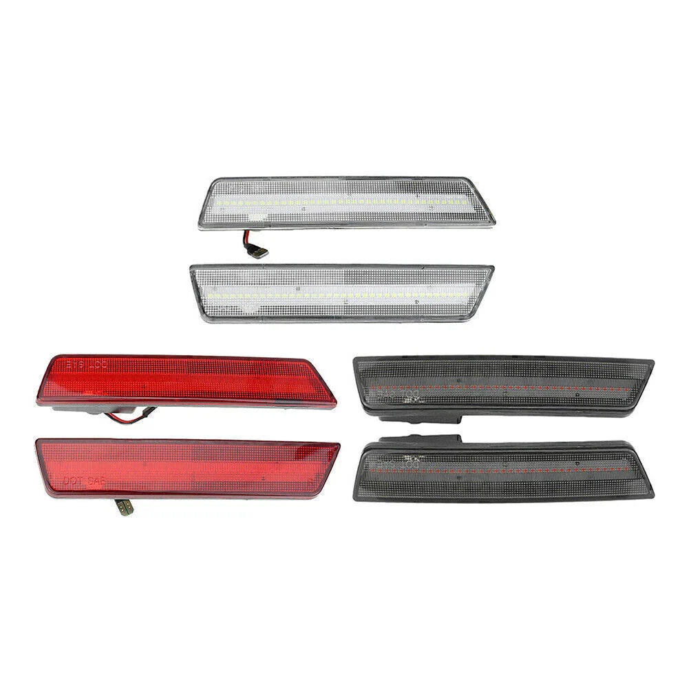LED Rear Side Marker Lights for 08-14 Dodge Challenger, 11-14 Charger