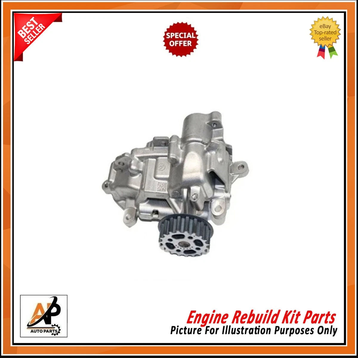 Engine Bearing with Replacement Rebuild Kit Parts for Ford Transit (2017–2023)