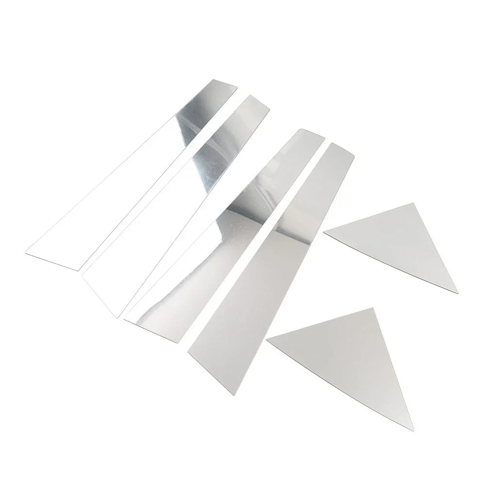 6 x Silver Door Window Trim Covers for Kia Forte K3 Cerato (2009-2012)