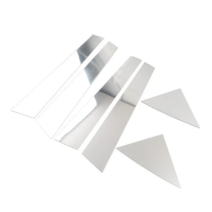 6 x Silver Door Window Trim Covers for Kia Forte K3 Cerato (2009-2012)