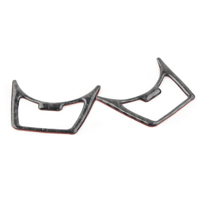 LHD Headlight Switch Cover Trim for Mustang 2015-2019 Carbon Fiber
