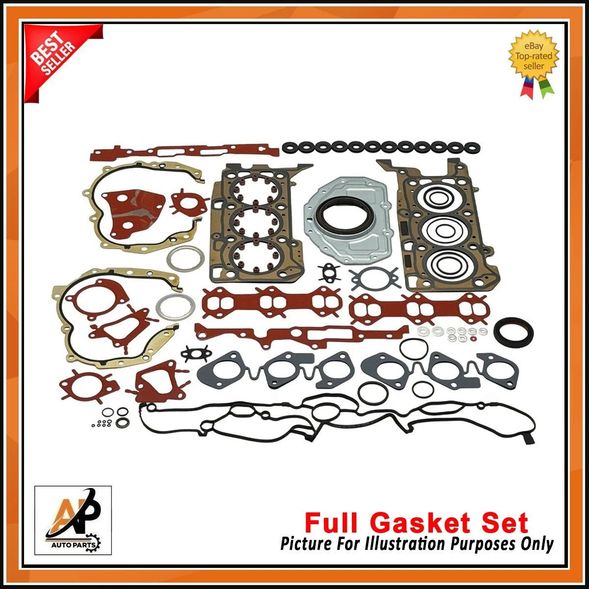 Full Gasket Set Replacement for Nissan Navara/Pathfinder 3.0L V9X (2011–2019)