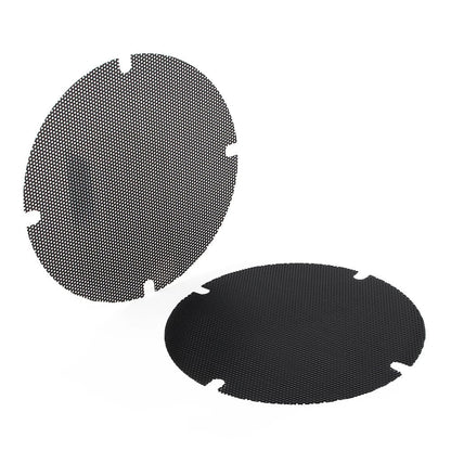 Mesh Rear Passenger Speaker Grill Covers for Harley Touring (2014-Current)  Black