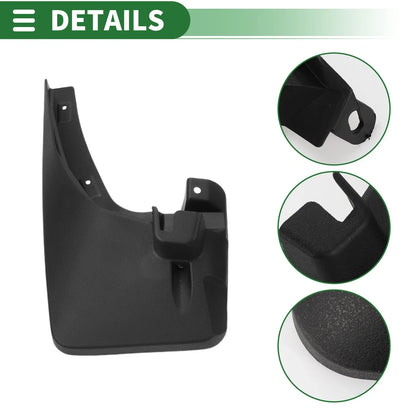 Mud Flaps Splash Guards Front & Rear for Honda Ridgeline (2007-2012)