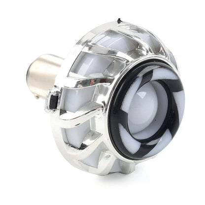 LED Motorcycle Tail Brake Lights - Colorful Angel Eye Strobe