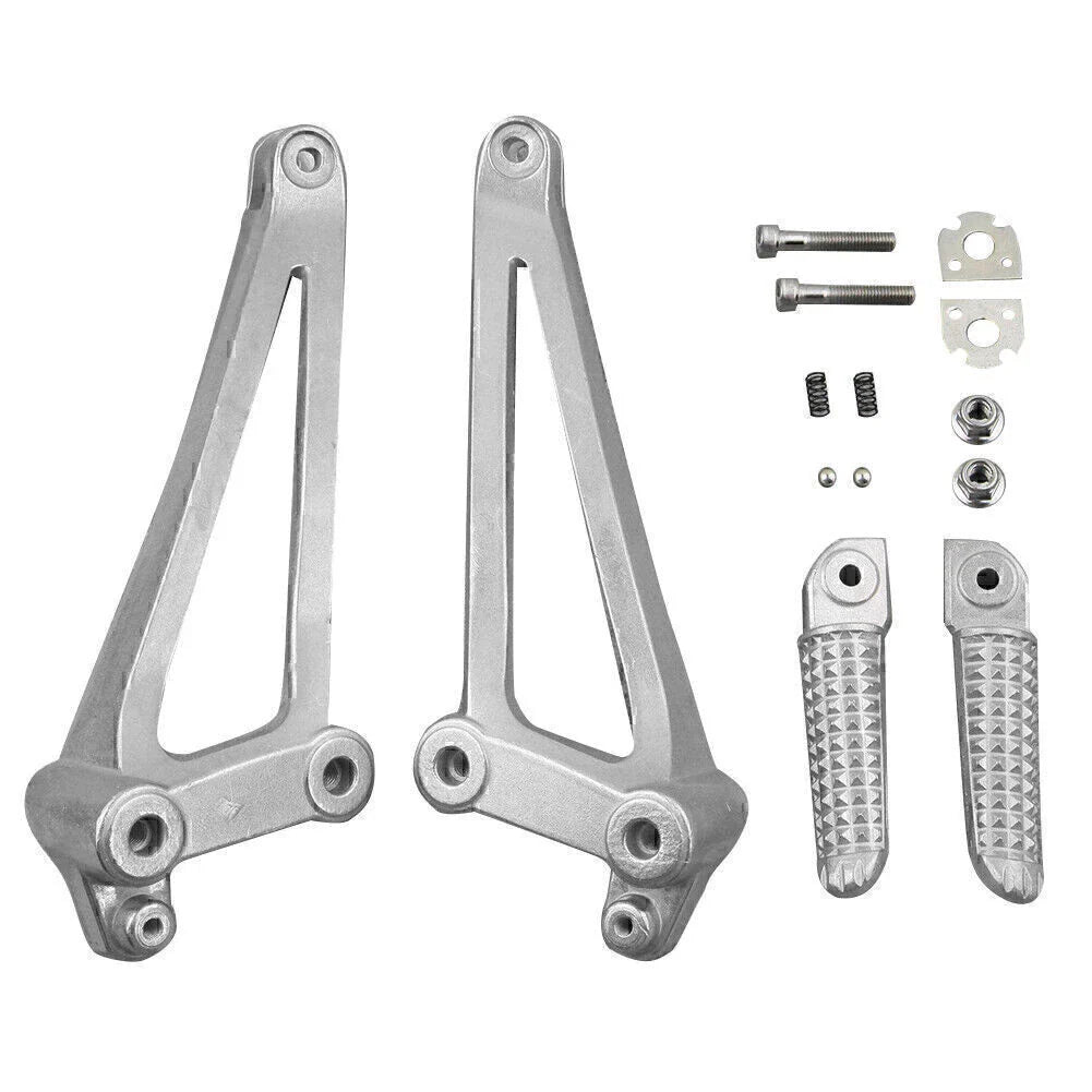 Passenger Footrests Footpegs Brackets for YAMAHA YZF R1 (2009-2011)
