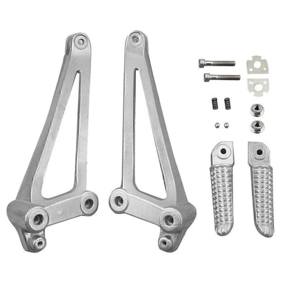 Passenger Footrests Footpegs Brackets for YAMAHA YZF R1 (2009-2011)