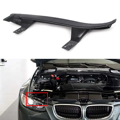 Black ABS Front Right Upper Headlight Gasket for BMW 3 Series (2007-2013)