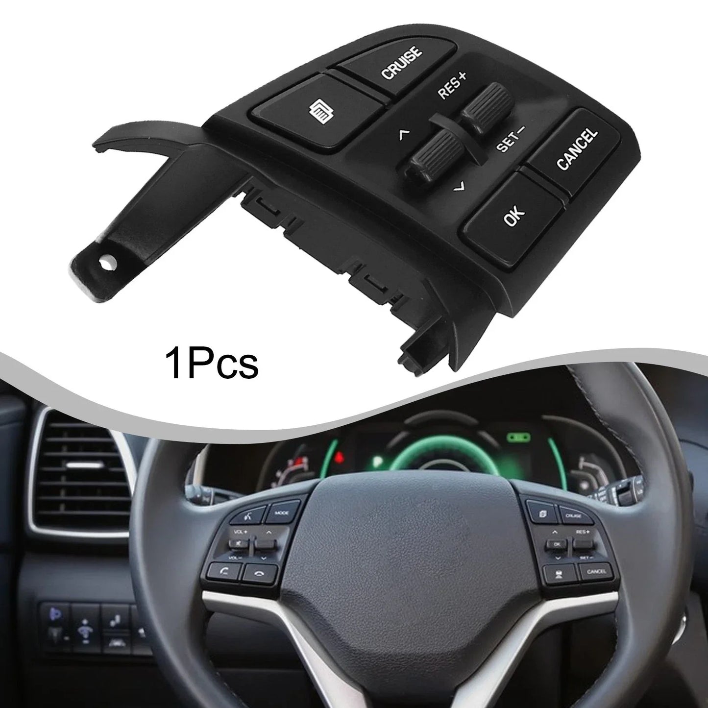Steering Wheel Cruise Remote Control Switch for HYUNDAI Tucson (2015–2019)