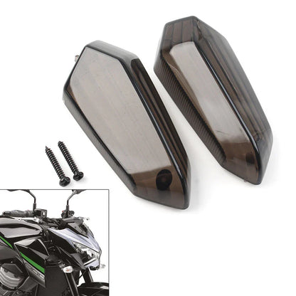 Smoke Turn Signal Blinker Lens for KAWASAKI Z250 Z650 Z750 NINJA 1000