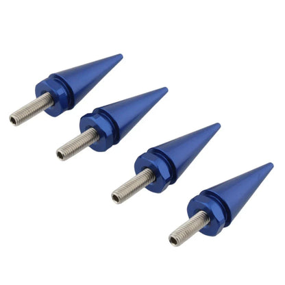 4 x Windscreen Screw Bolts Spike for Harley Touring Road Glide (1998-2025) Blue