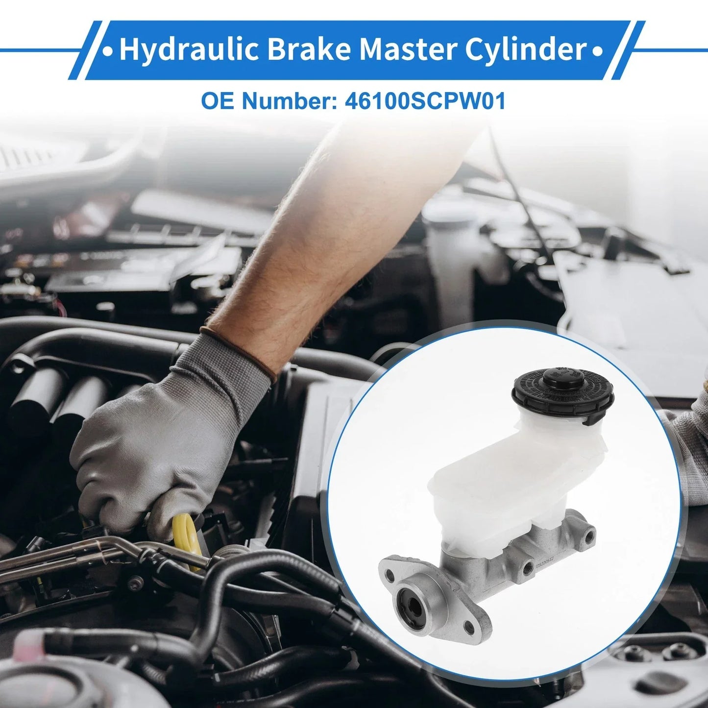 Brake Master Cylinder with Reservoir for Honda Odyssey RA6 (2002-2004)