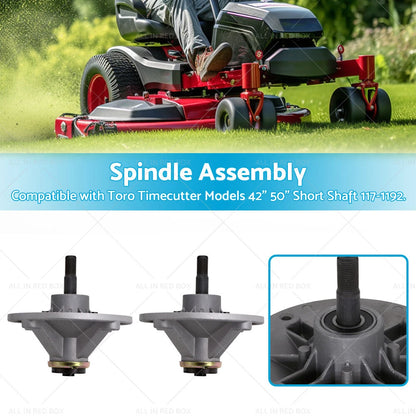 Spindle Assembly for Toro Timecutter 42" 50" Short Shaft
