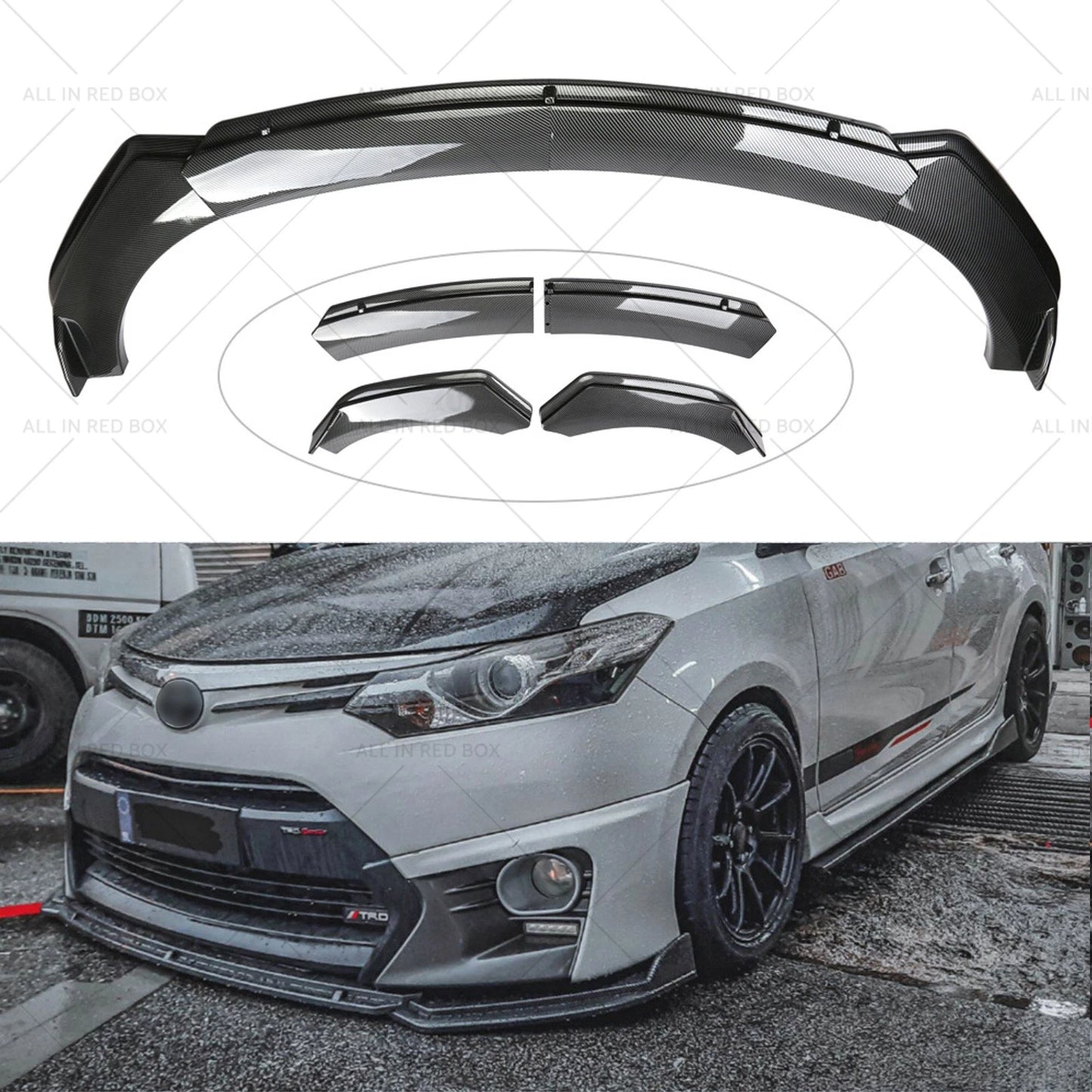 Carbon Fiber Front Bumper Lip for Chrysler 300 LX (2011-2022)