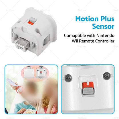 Wii Remote Motion Plus Adapter Sensor for Nintendo Wii (2006-2013)