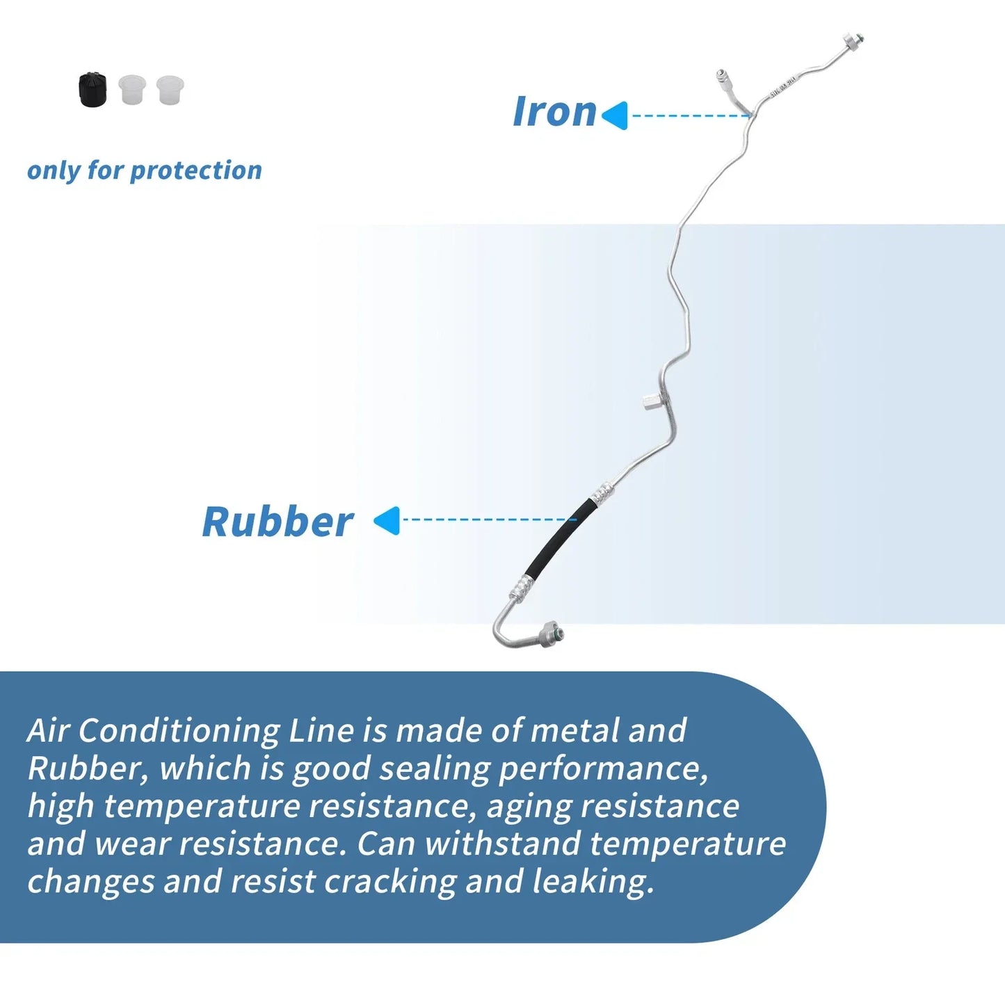 A/C Refrigerant Liquid Hose for Mercedes-Benz A-Class (2013-2018)