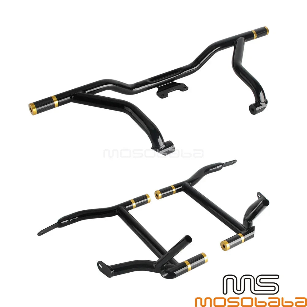 Highway Crash Bar & Saddlebag Guard for Harley Road Glide FLTR, Street Glide FLHX (2009-2023)