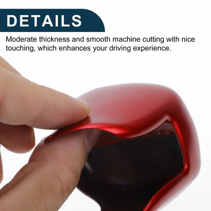 Automatic Gear Shift Knob Cover for Honda Civic 2022-2025 Red Decorator