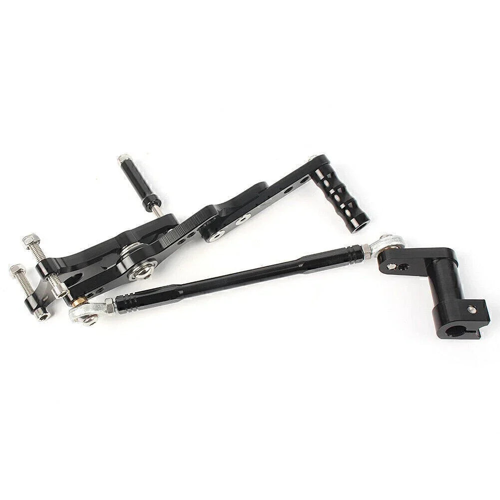 Rearset Footpegs for T595 509 955i 1050 Speed Triple (2006-2012) Black