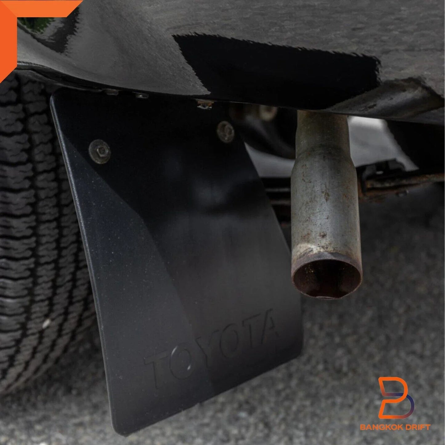 Front Rear Mud Flap Splash Guard for Toyota Hilux Ute 2WD (88-96)