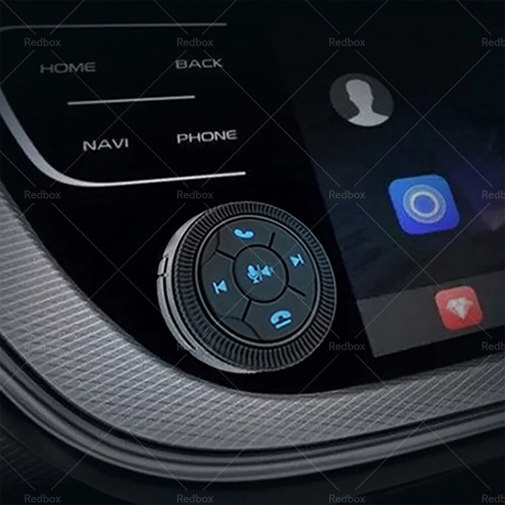 7 Keys Wireless Steering Wheel Remote Control Knob for Universal Car Accessory