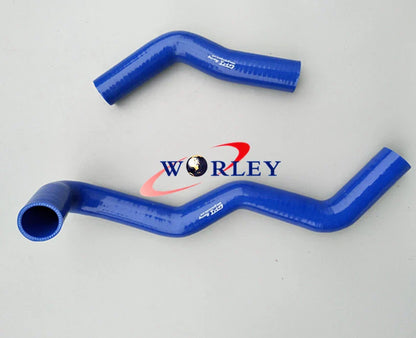 BLACK Silicone Radiator Hose for Toyota Hilux 2.4 Diesel (LN60-LN65)
