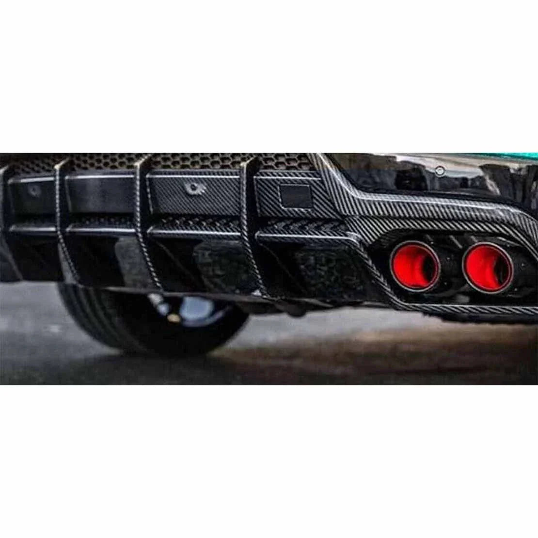 63mm Tail Pipe Tip for Car Exhaust - 2.5 Inlet, 3.5 Inch, Universal Fit