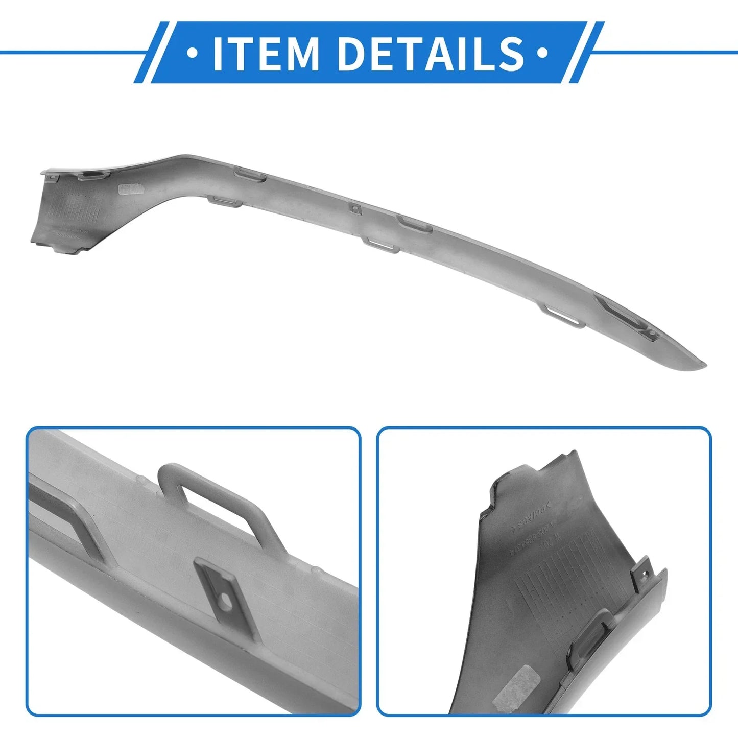 Front Left Bumper Grille Trim for Mercedes-Benz W205 (2015-2018)