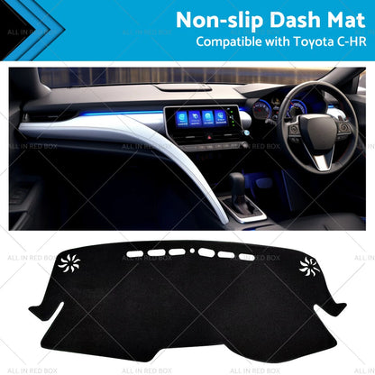 Non-Slip Dashboard Cover Mat for Toyota CHR C-HR (2016-2019)