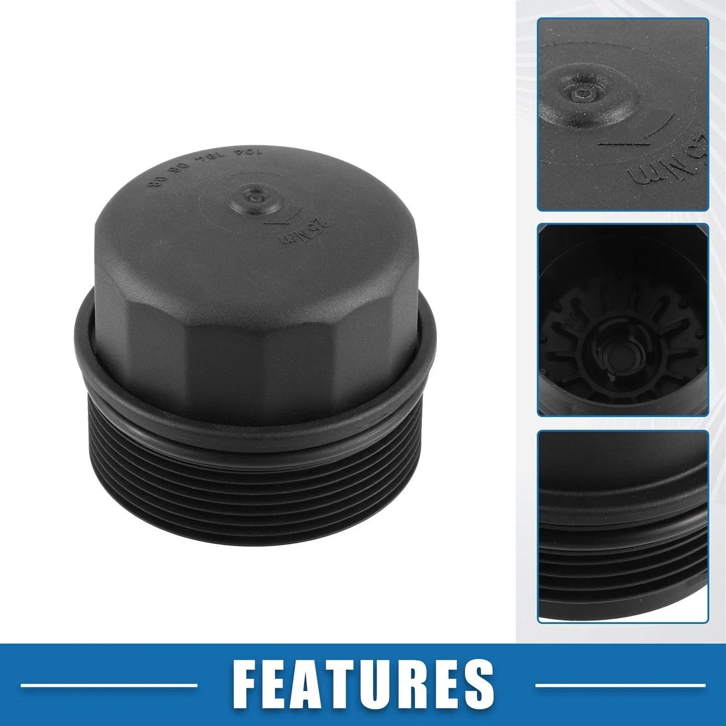Engine Oil Filter Cap for Mercedes-Benz C220 C230 C280 (1994-2000)