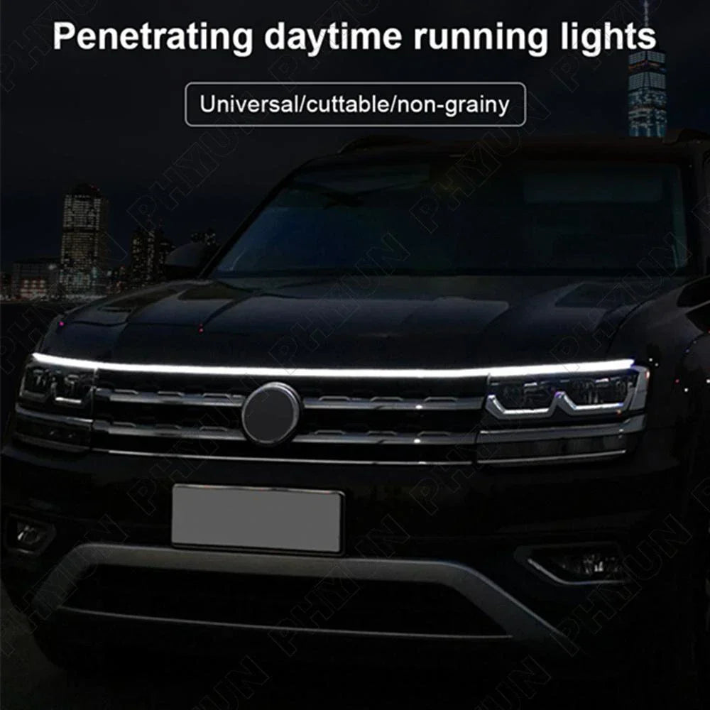 1.8m LED Daytime Running Light Strip for Car SUV Waterproof