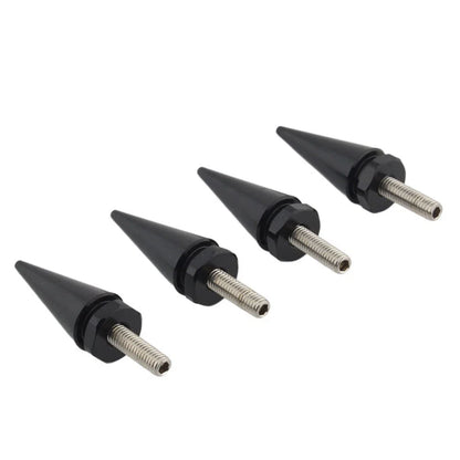 4 x 5mm Black Spike Windscreen Screw Bolts for Harley Touring Road Glide (98-25)