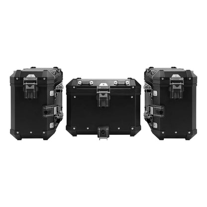 Tail Box Case Luggage Pannier Bags for BMW R1300GS (2023-2025) Black