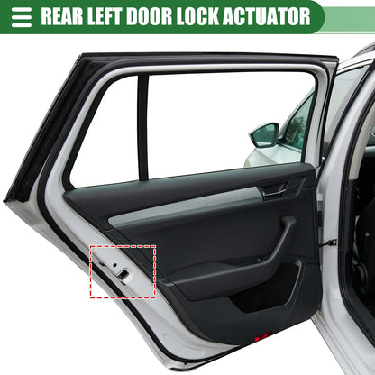 Rear Left Side Door Latch Lock Actuator for Honda Fit (2009-2014)