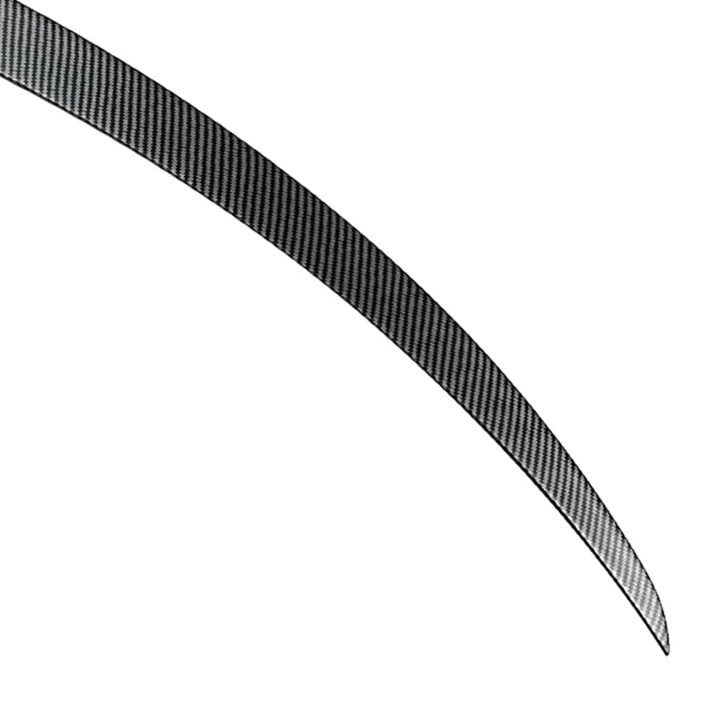 Matte Carbon Fiber Rear Trunk Spoiler Wing for Tesla Model 3 (2017-2023)
