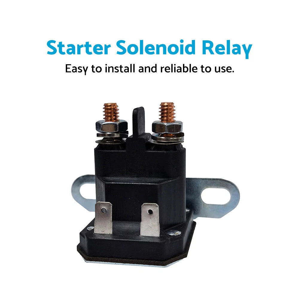 Starter Solenoid Relay for John Deere D100 D105 D110 Lawn Tractors (2010-2023)