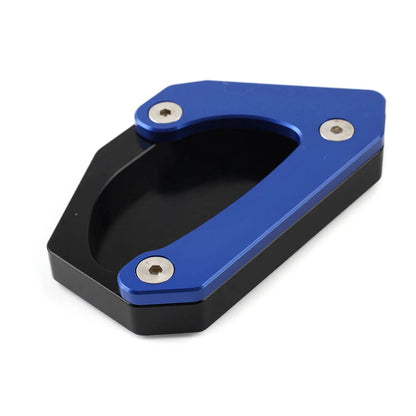 Kickstand Foot Side Stand Extension Pad for Suzuki DL 650 V-Strom 14-22 Blue