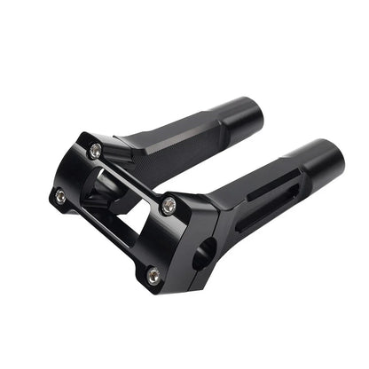 Black 6'' Pullback Handlebar Riser for Harley Dyna M8 Softail Street Bob (2018-2021)