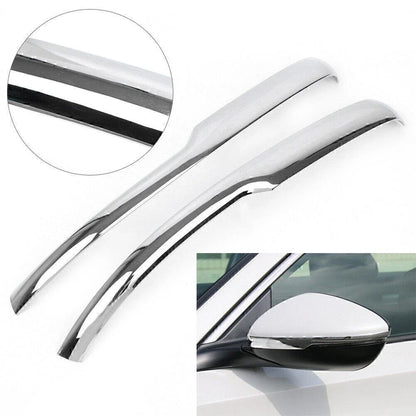 Chrome ABS Wing Side Mirror Trim Covers for Honda Accord (2018)