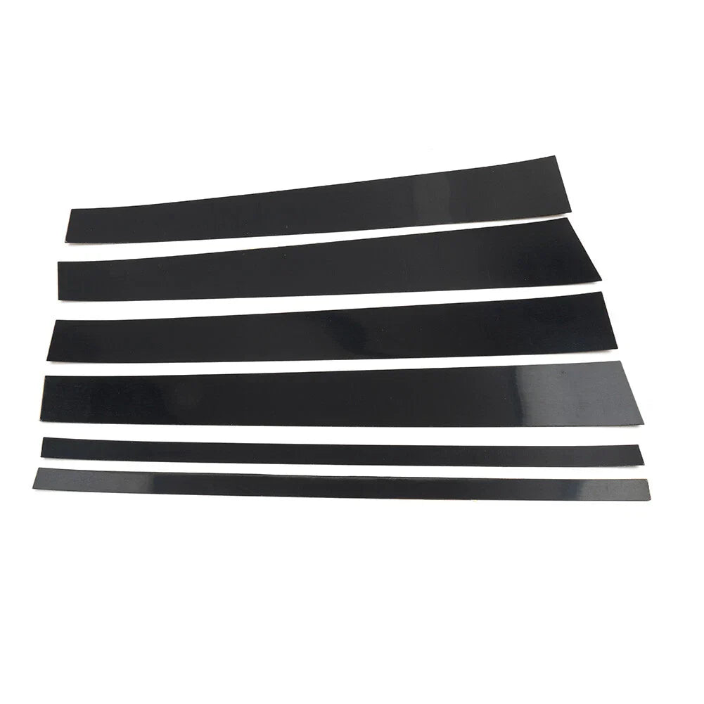 6pcs Black Center Pillar Posts Trim for Ford Expedition, Navigator (1997-2016)