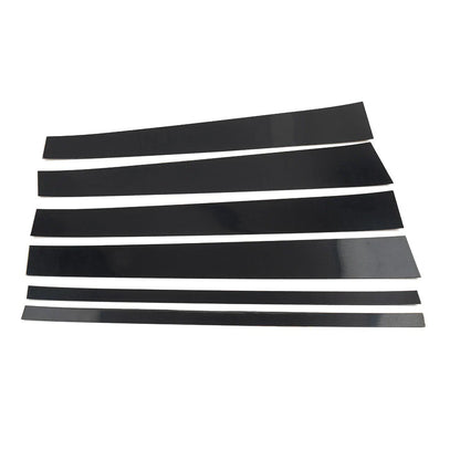 6pcs Black Center Pillar Posts Trim for Ford Expedition, Navigator (1997-2016)
