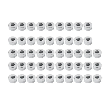 48X Chrome Engine Bolt Topper Caps for Harley Twin Cam Touring Road Glide